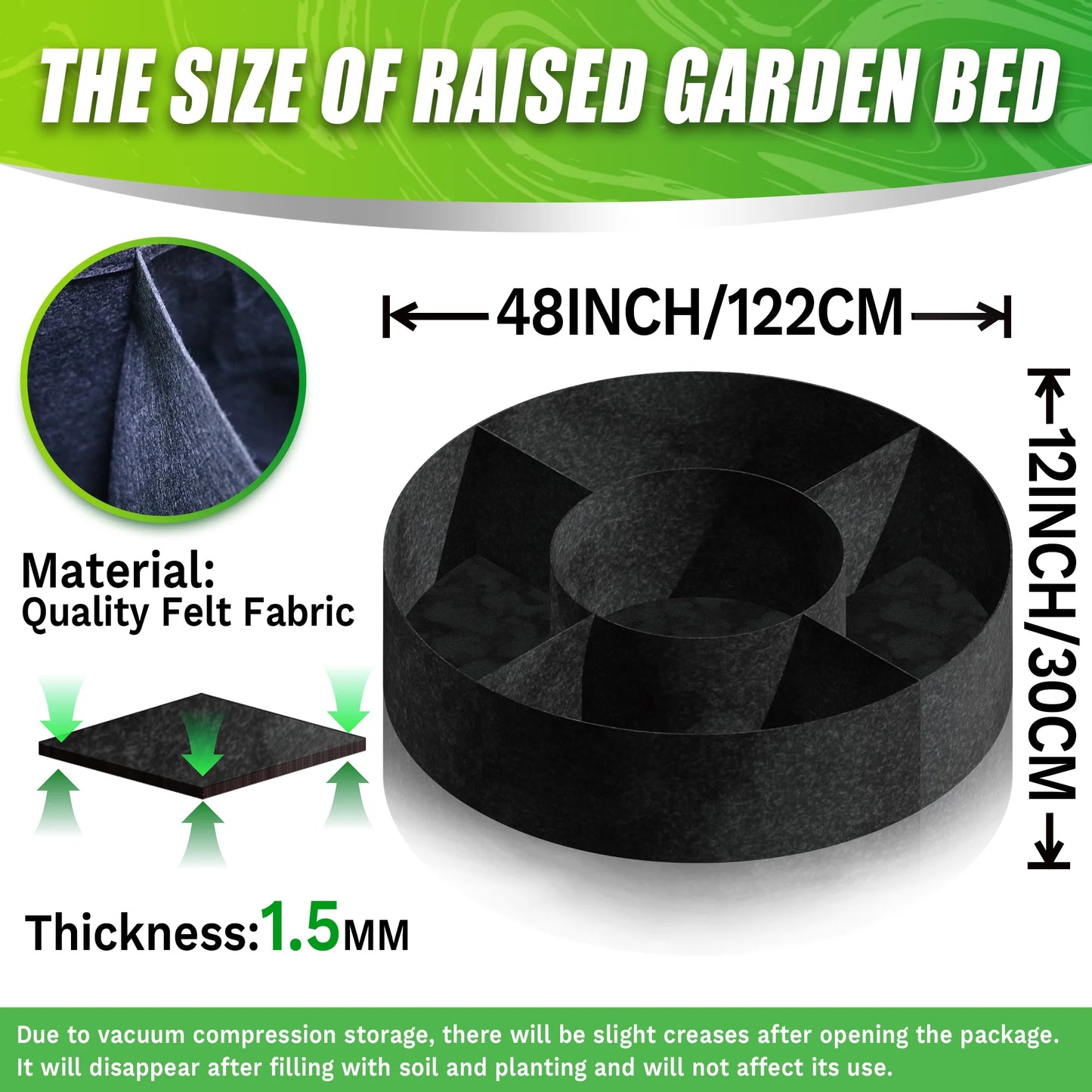 Plant Grow Bags with Handle for Growing Vegetables, Potato, Flowers