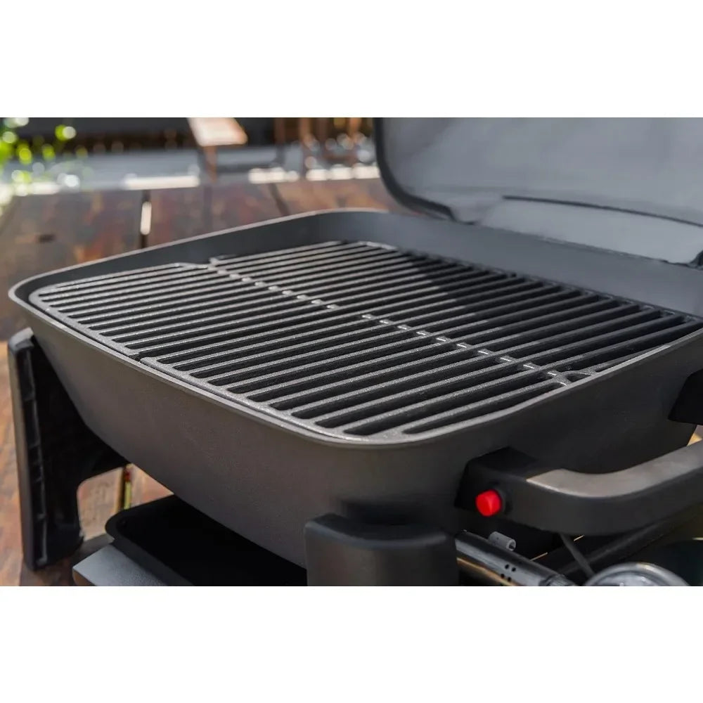 1-Burner Portable Propane Gas Grill, 10,000BTUs, Perfect for Camping