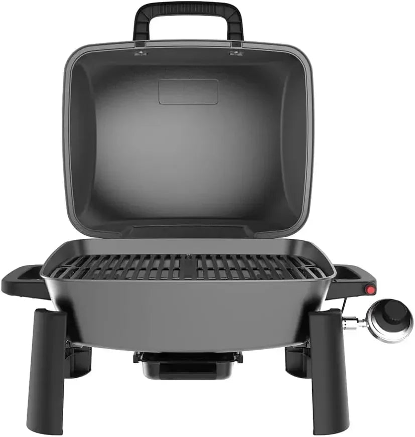 1-Burner Portable Propane Gas Grill, 10,000BTUs, Perfect for Camping