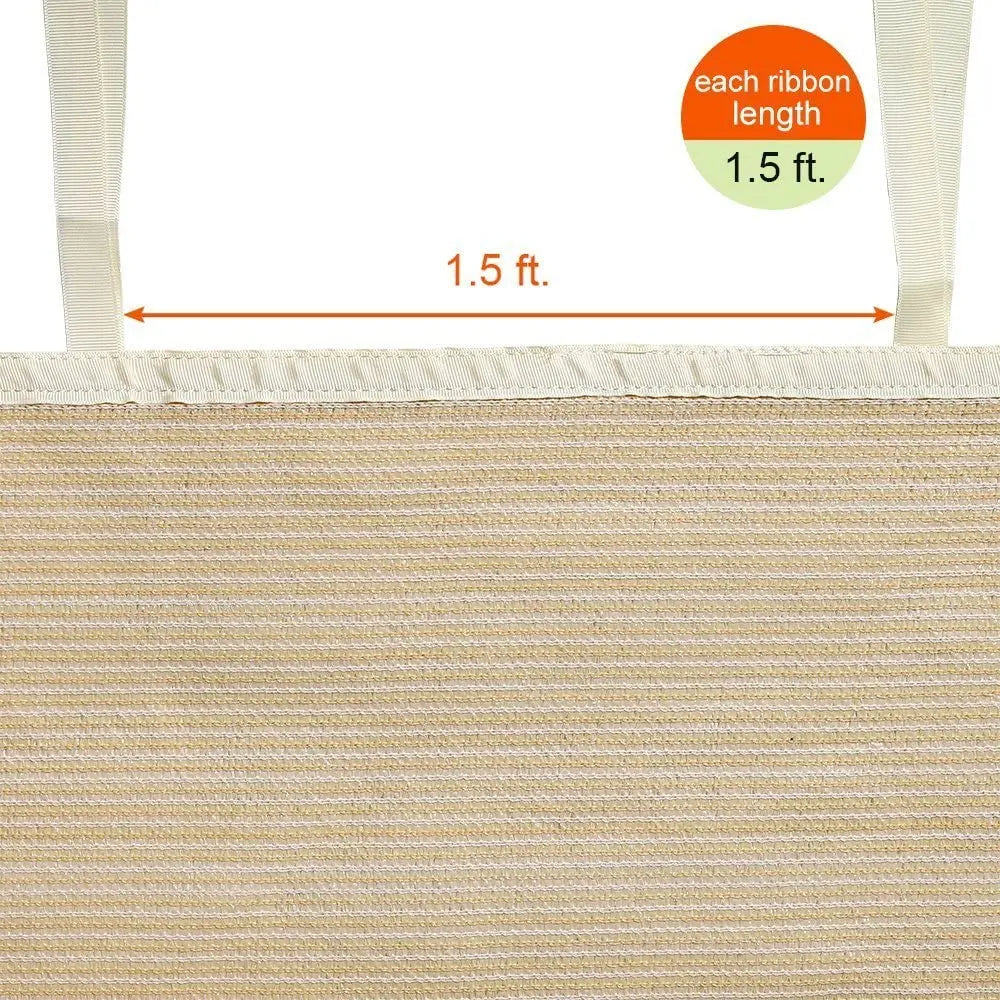 12 ft. x 10 ft. Shade Panel Block 90% of UV Rays