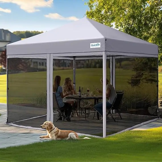 Tent with Mosquito Netting, Portable Easy up Outdoor Screen House Shelter