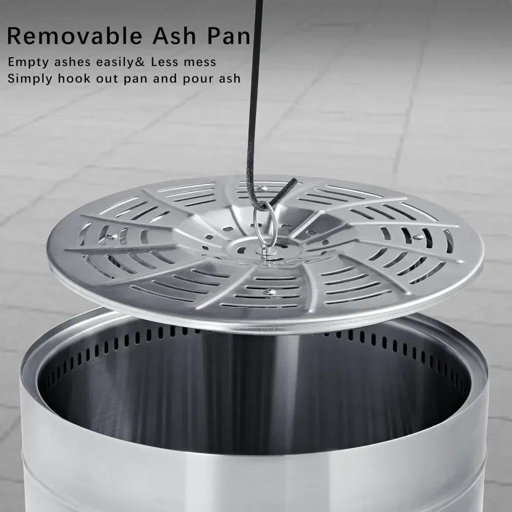 19.5 inch Smokeless Fire Pit