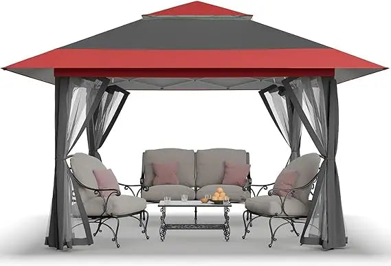 Canopy Tent, Outdoor Gazebo for Backyard & Patio Furniture -