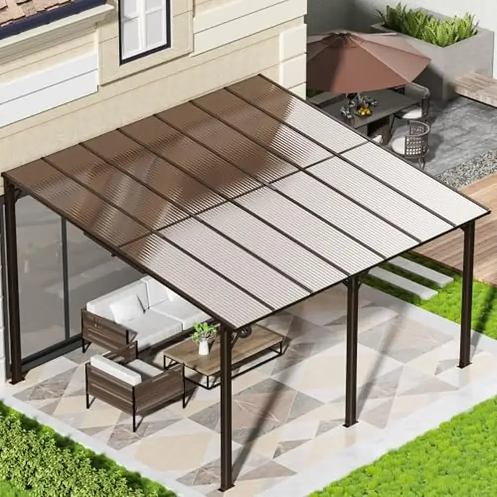 10x14 FT Outdoor Aluminum Frame Gazebos