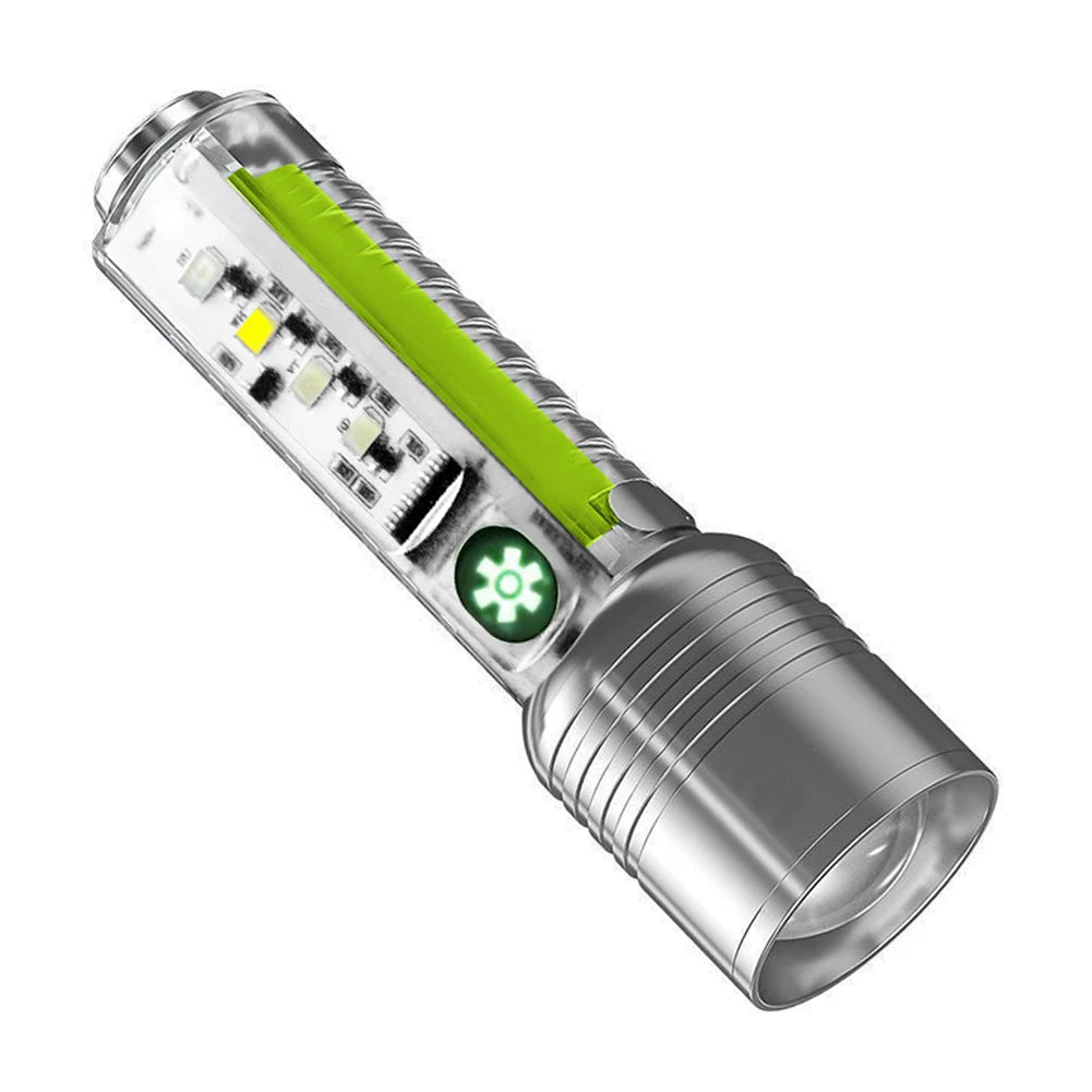 Type-C USB Rechargeable 800LM XHP50 LED Camping Lightss IPX4 for Camping Banknote Verification