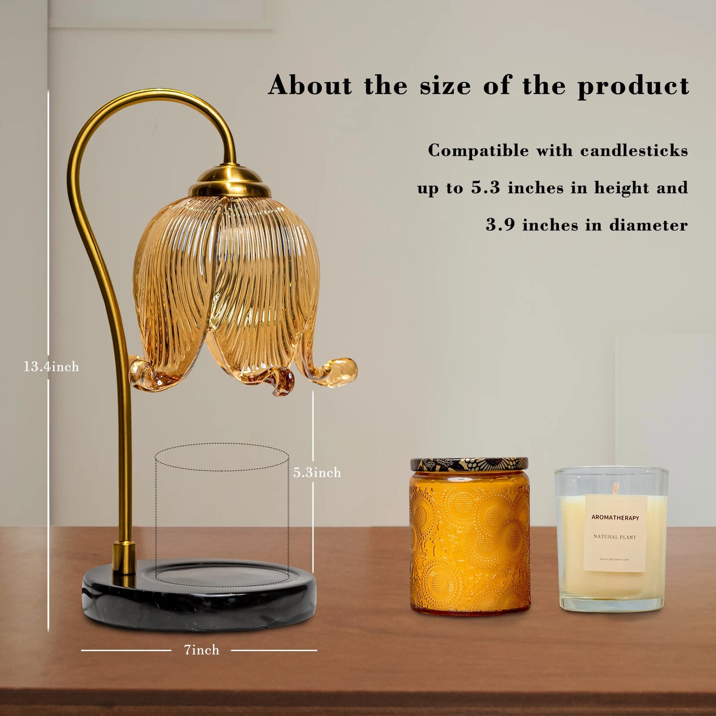 French Retro Bedroom Bedside Lamp Fireless Fragrance Atmosphere Table Lamp