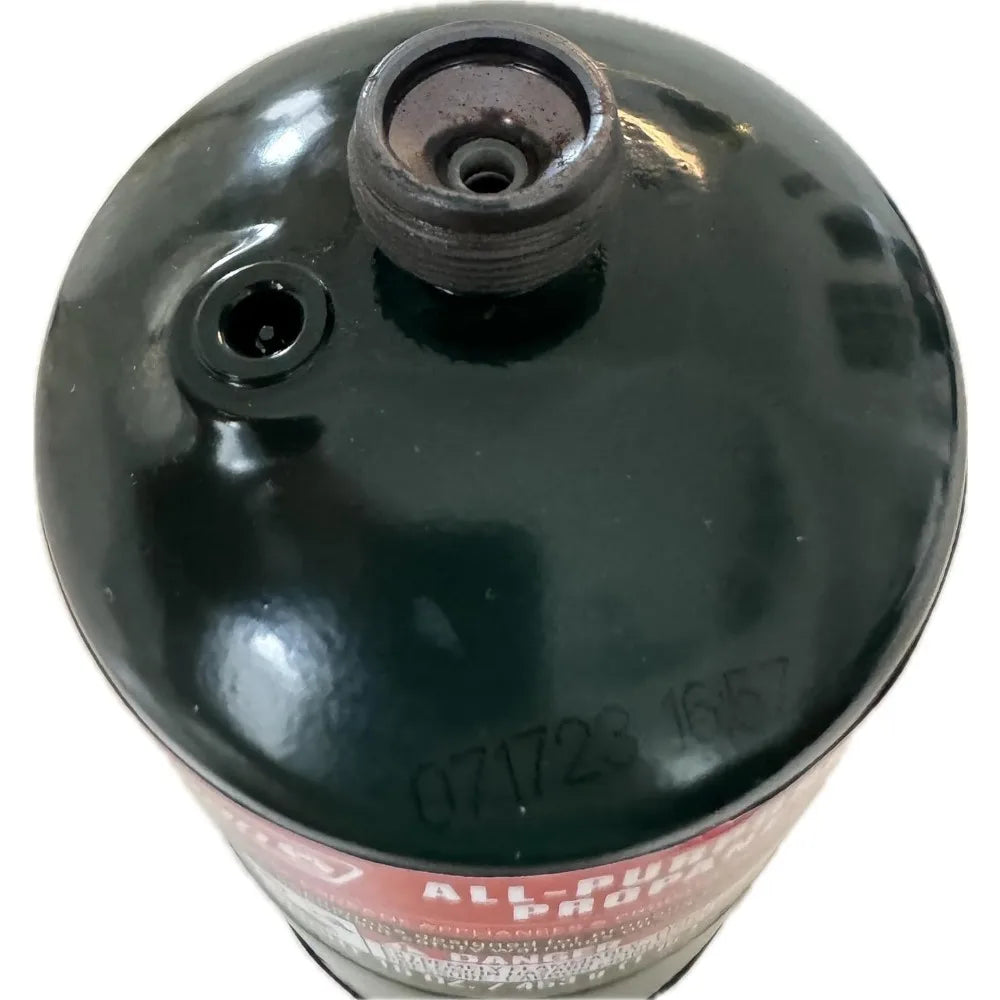 Propane Replacement Fuel Cylinders Camping- 16 Oz (5 Pack) Factory Pre-filled and Ready to Use