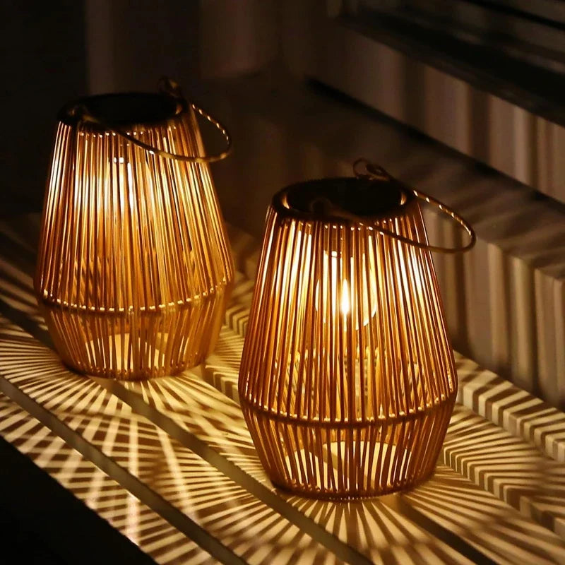 1PCS/2PCS solar tungsten filament lanterns,suitable for garden,courtyard,villa landscape lights
