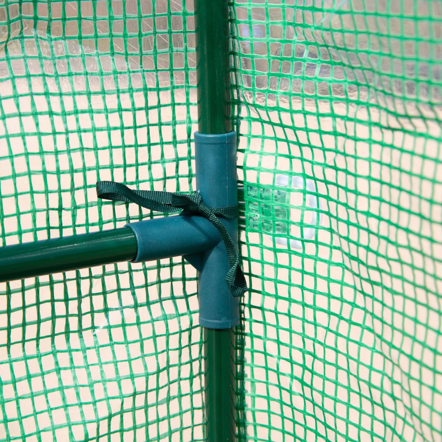 7' X 5' X 6' Outdoor Greenhouse, Door, Green