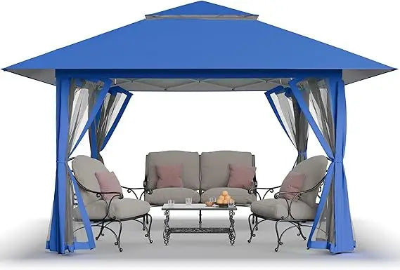 Canopy Tent, Outdoor Gazebo for Backyard & Patio Furniture -
