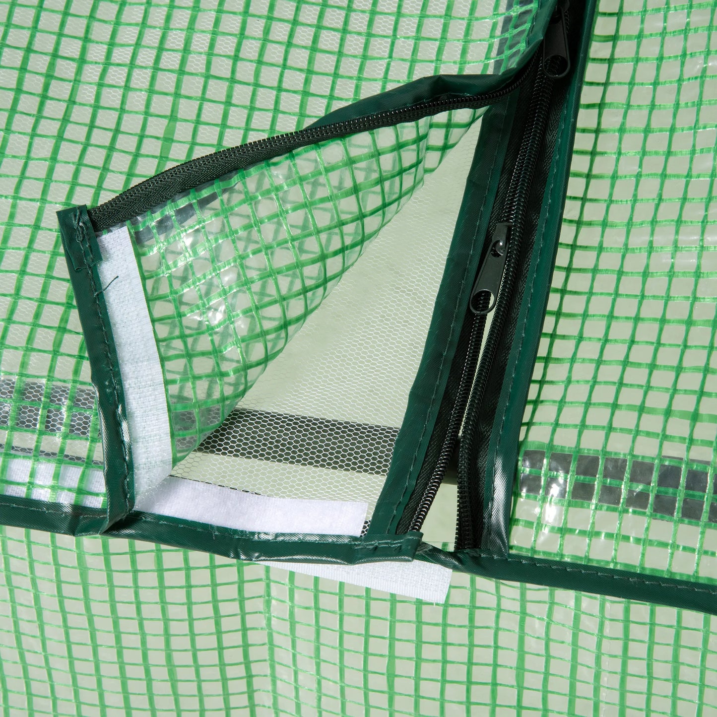 Mini Greenhouse Portable Hot House W/ Windows Outdoor Indoor, 71"X36"X28" Green