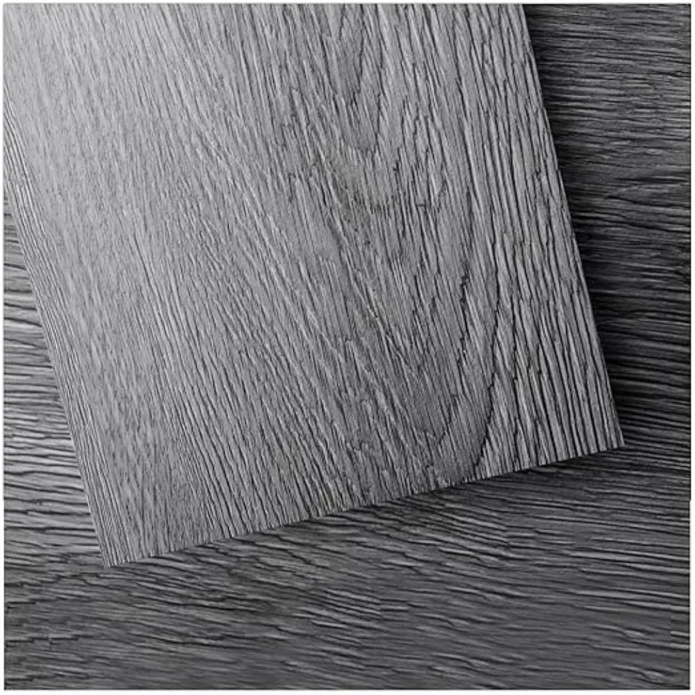 54 Sq.Ft Vinyl Wood Plank, Rigid Surface Hard Core Easy DIY Self-Adhesive Flooring