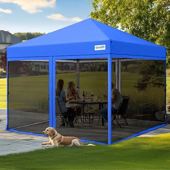 Tent with Mosquito Netting, Portable Easy up Outdoor Screen House Shelter