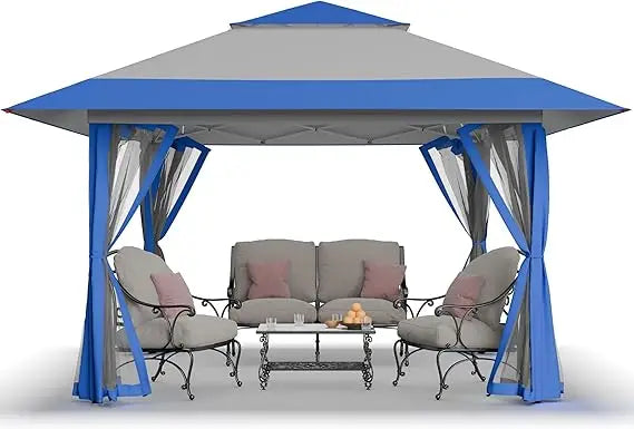 Canopy Tent, Outdoor Gazebo for Backyard & Patio Furniture -