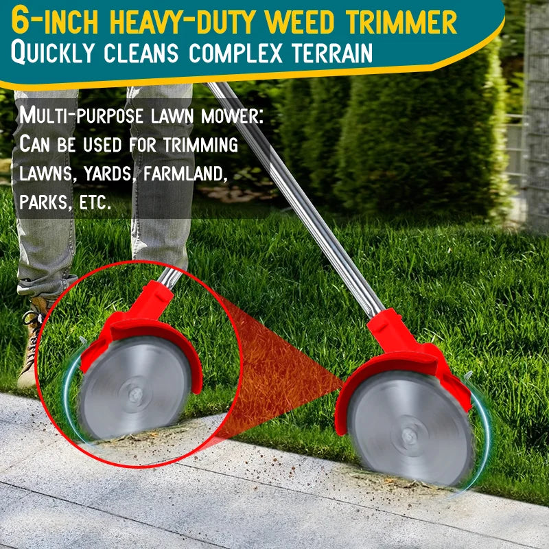 gardening tools cordless lawn mowers riding weed trimmer weed eater, suitable for courtyards and gardens