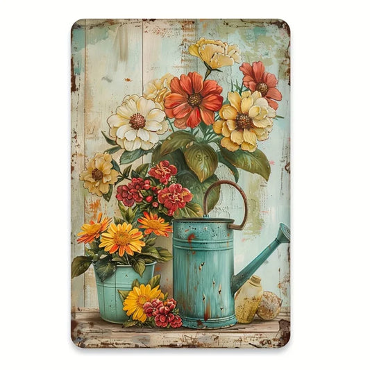 Painting 8X12Inches Art Wall Decoration Suitable for Indoor and Outdoor Use Iron Material