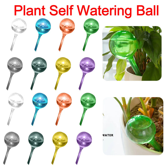 1pcs Automatic Plant Water Feeder Self Watering Plastic Ball Indoor Outdoor Flowers Water Cans Flowerpot Drip Irrigation Device