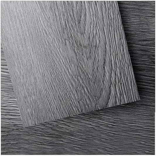 54 Sq.Ft  Vinyl Wood Plank, Rigid Surface Hard Core Easy DIY Self-Adhesive Flooring