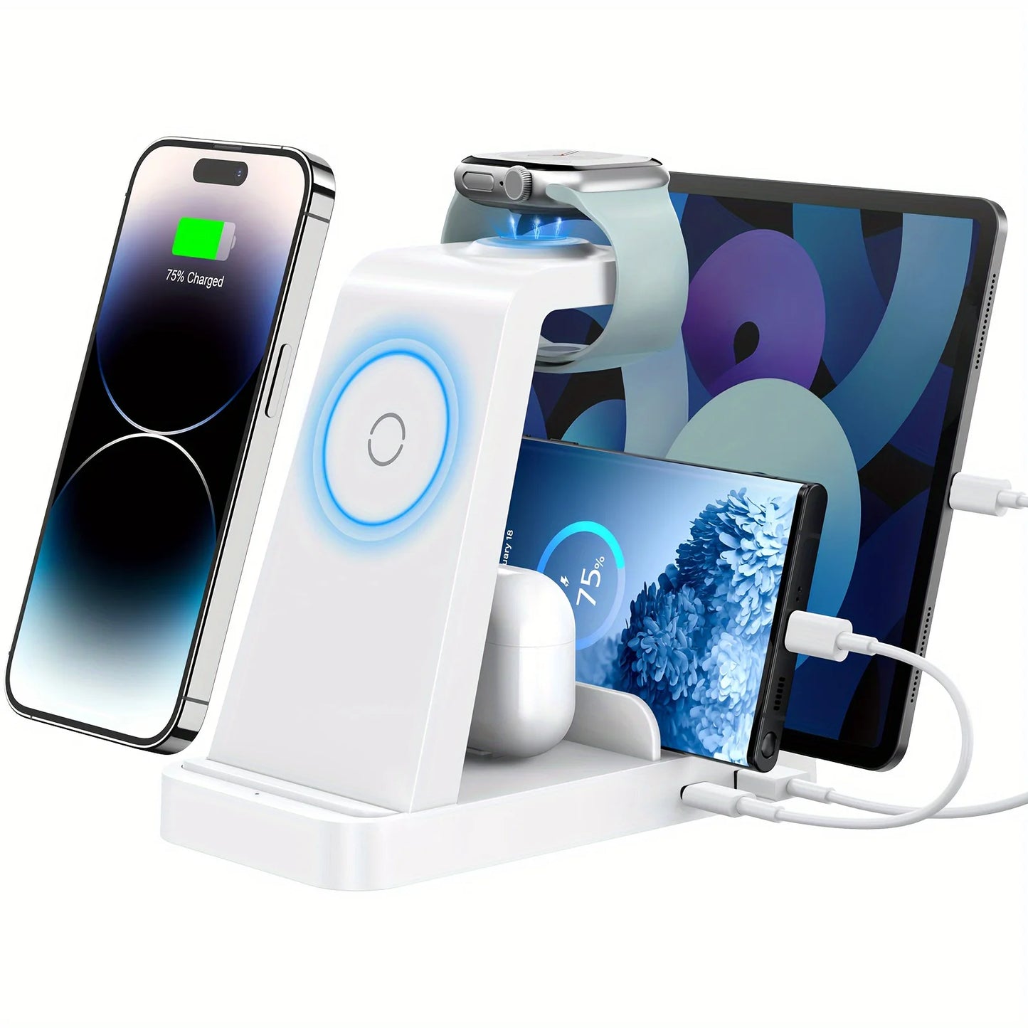 5-in-1   iPhone 15 14 13 12 Pro Max Apple Watch Airpods