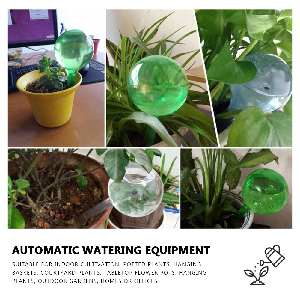 1pcs Automatic Plant Water Feeder Self Watering Plastic Ball Indoor Outdoor Flowers Water Cans Flowerpot Drip Irrigation Device