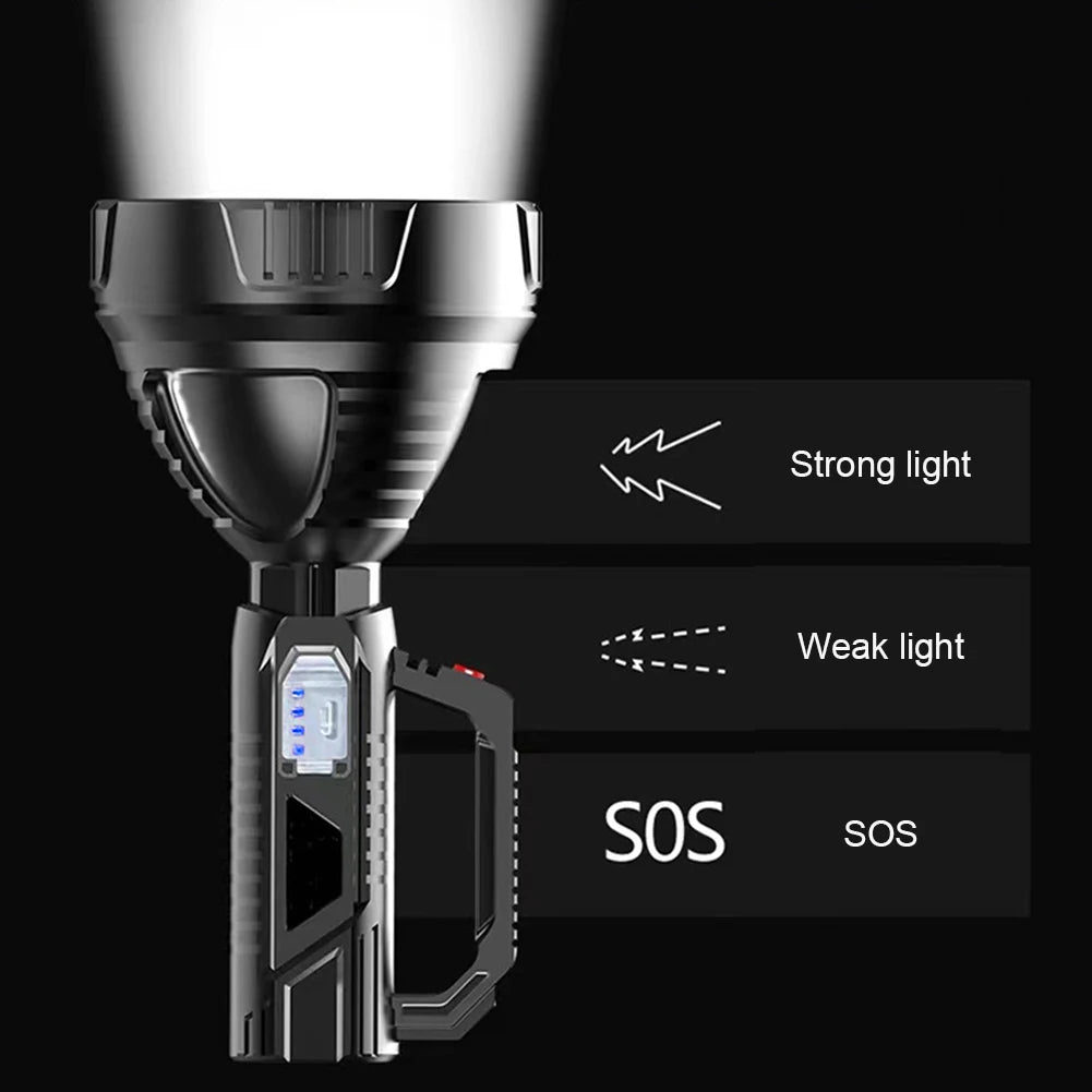 LED Flashlight Strong Light