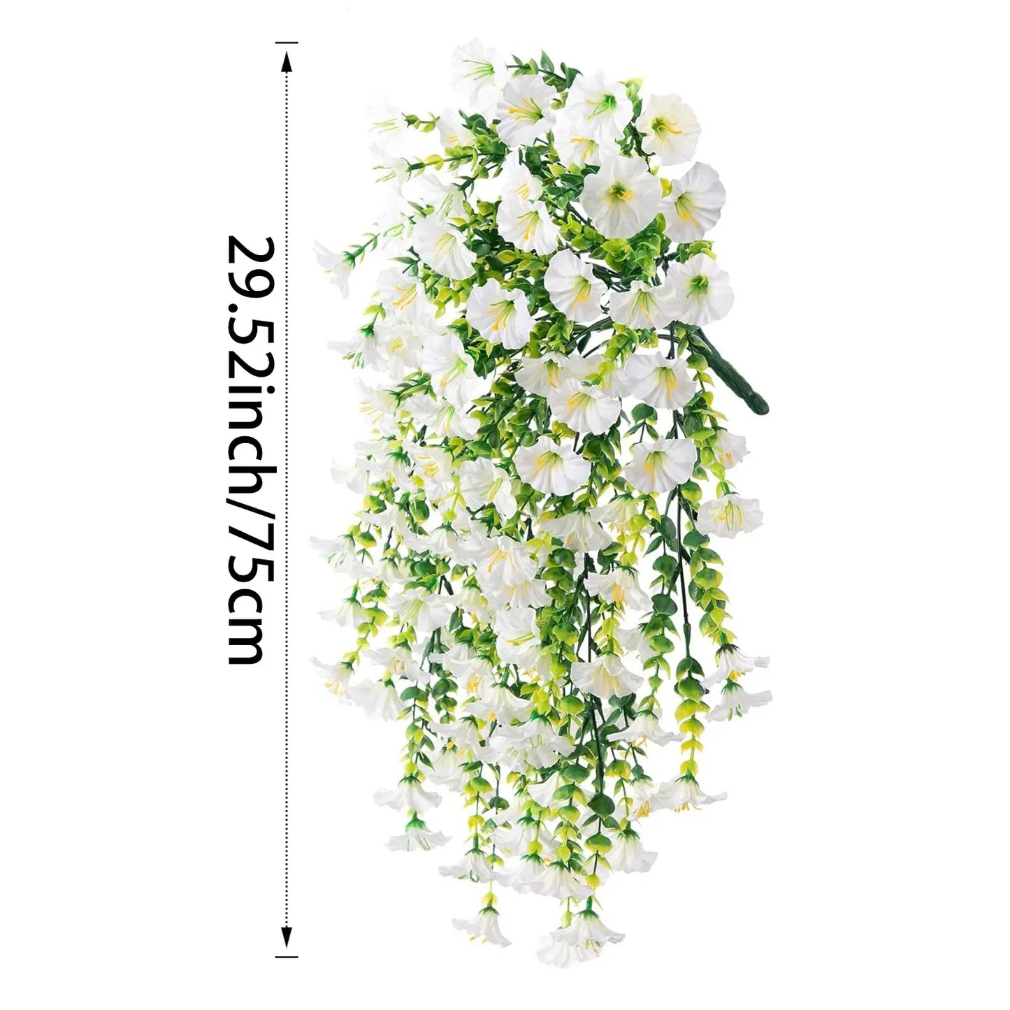 New Artificial Hanging Flowers and Plant Decoration 2025 UV-resistant and Realistic Room Decor