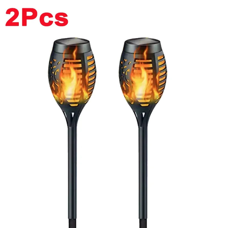 Light Flickering Light Waterproof Garden  Yard Patio Floor Lamp