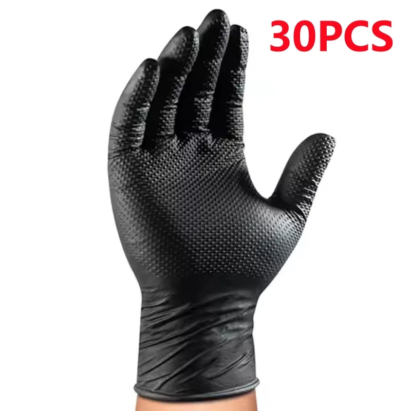 Industrial Black Nitrile Gloves 8mil