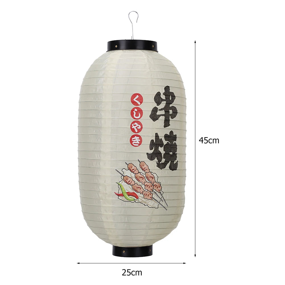 10 Inch Traditional Hanging Waterproof Asian Paper Lanterns