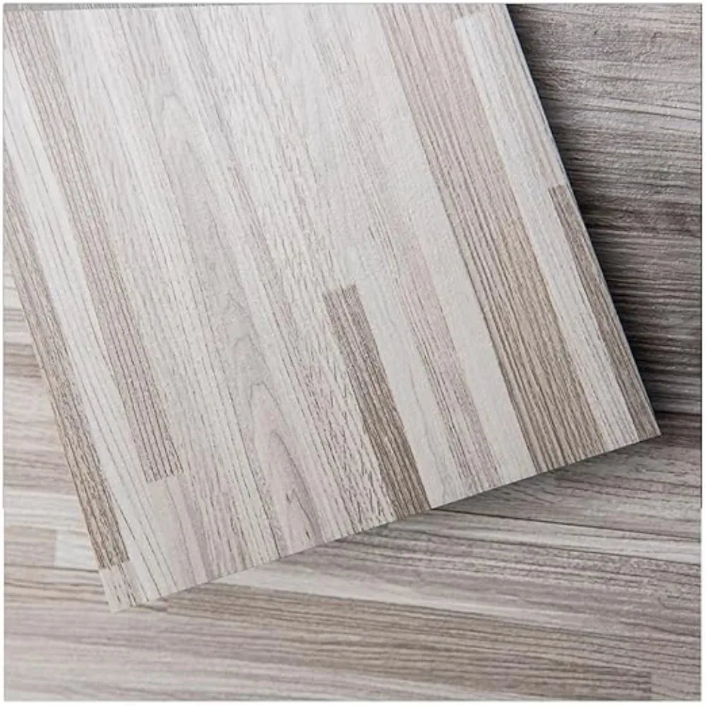 54 Sq.Ft  Vinyl Wood Plank, Rigid Surface Hard Core Easy DIY Self-Adhesive Flooring