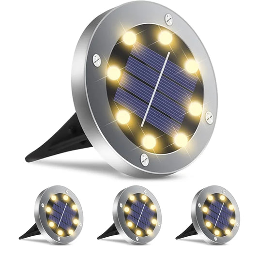 4/8pcs Solar Lights Outdoor,Landscape Lighting for Garden, Yard, Pathway (Cool/Warm White)