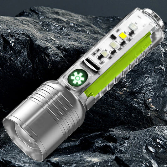 Type-C USB Rechargeable 800LM XHP50 LED Camping Lightss IPX4  for Camping Banknote Verification