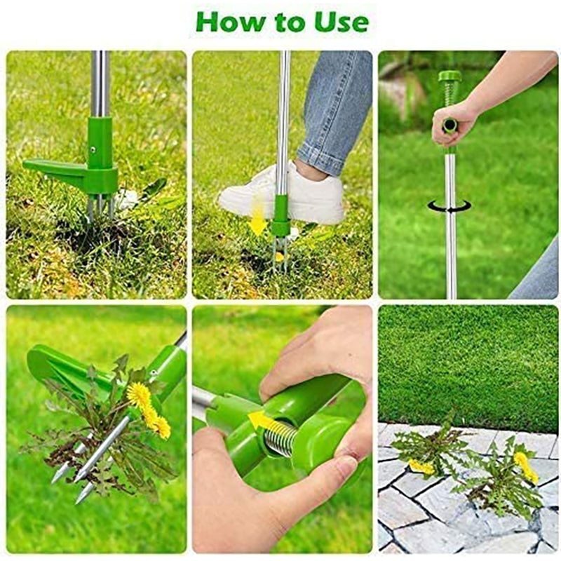 Long Handle Stand Up Weed Pulle