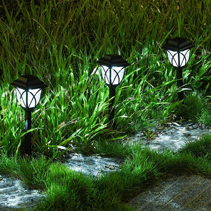 10 Pack Solar Waterproof Pathway Lights