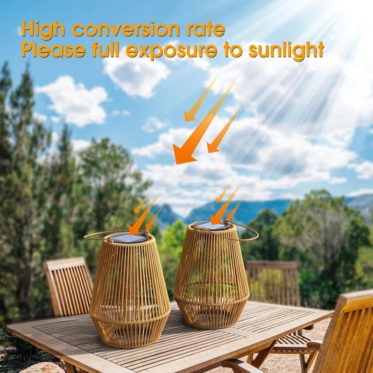 1PCS/2PCS  solar tungsten filament lanterns,suitable for garden,courtyard,villa landscape lights