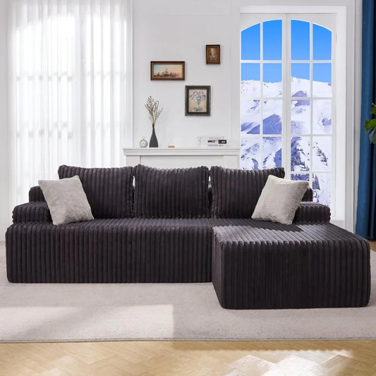Modular  3 Seat Modular Sofa Memory Foam Sectional Couches for Living Room,