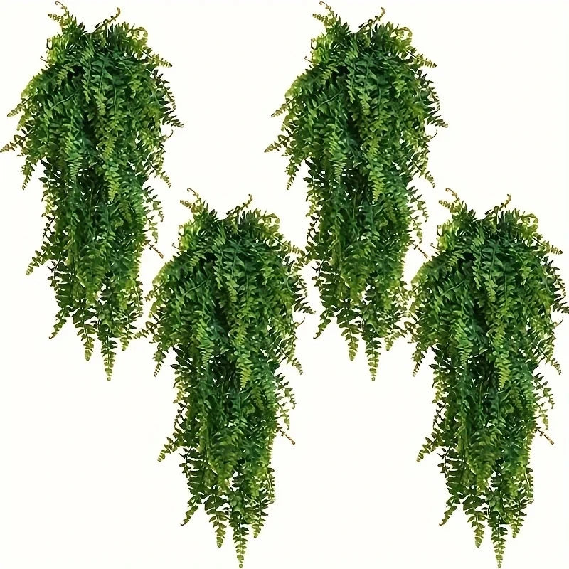 Artificial Hanging Plants Fake Rattan, Ivy Green Garland, Persian