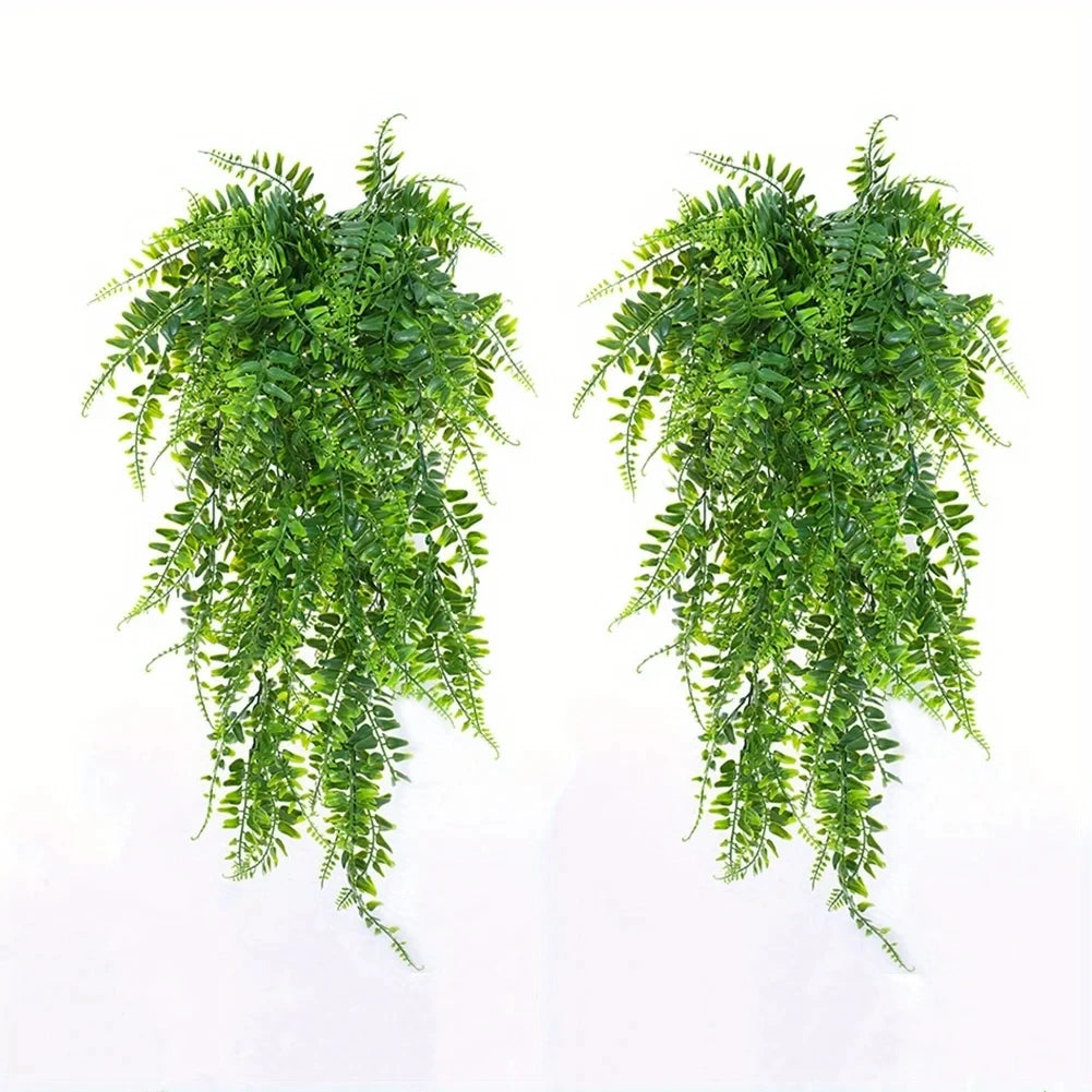 Artificial Hanging Plants Fake Rattan, Ivy Green Garland, Persian