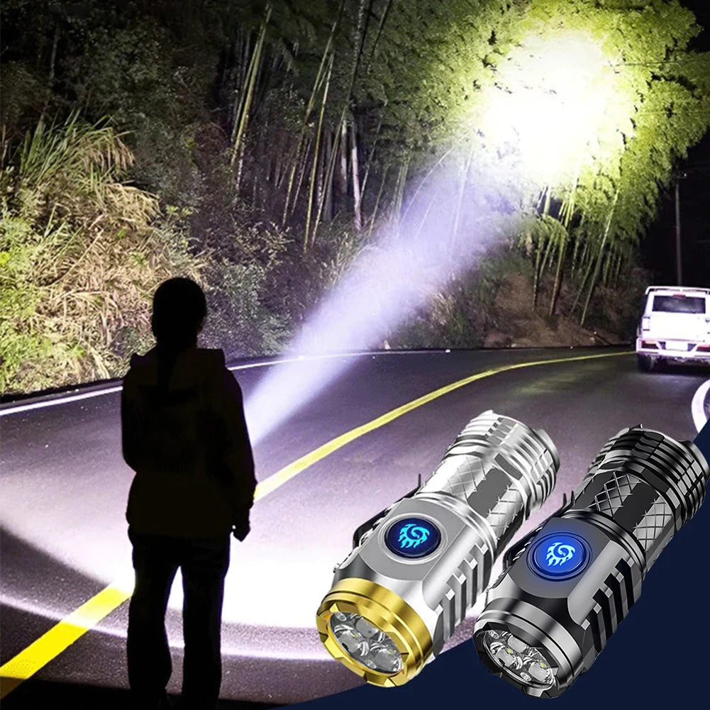 Three-Eyed Monster Super Power LED Flashlight