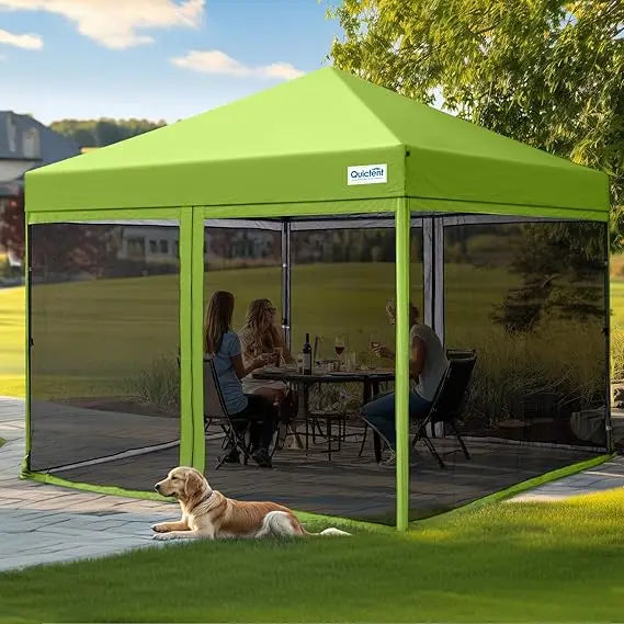 Tent with Mosquito Netting, Portable Easy up Outdoor Screen House Shelter
