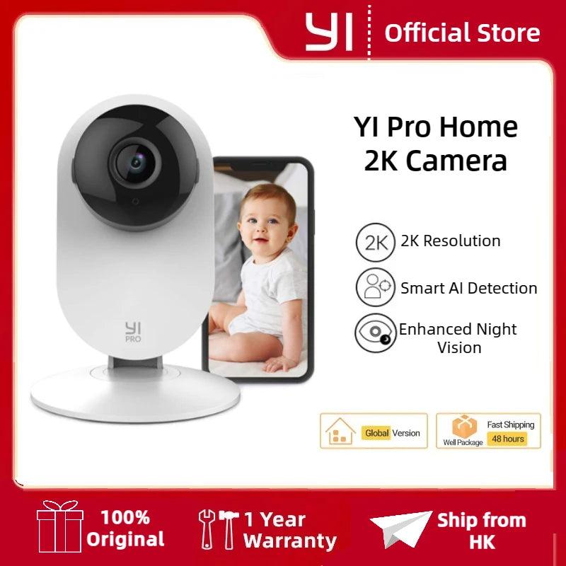 3MP IP CCTV Smart Home Security Protection Compatible with Alexa