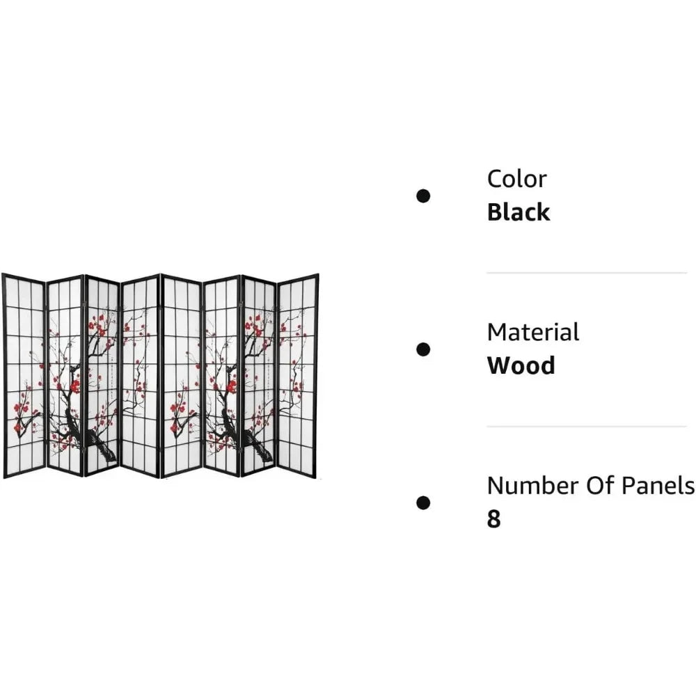 Room Divider, 138"W X 70"H, Room Separator Screen