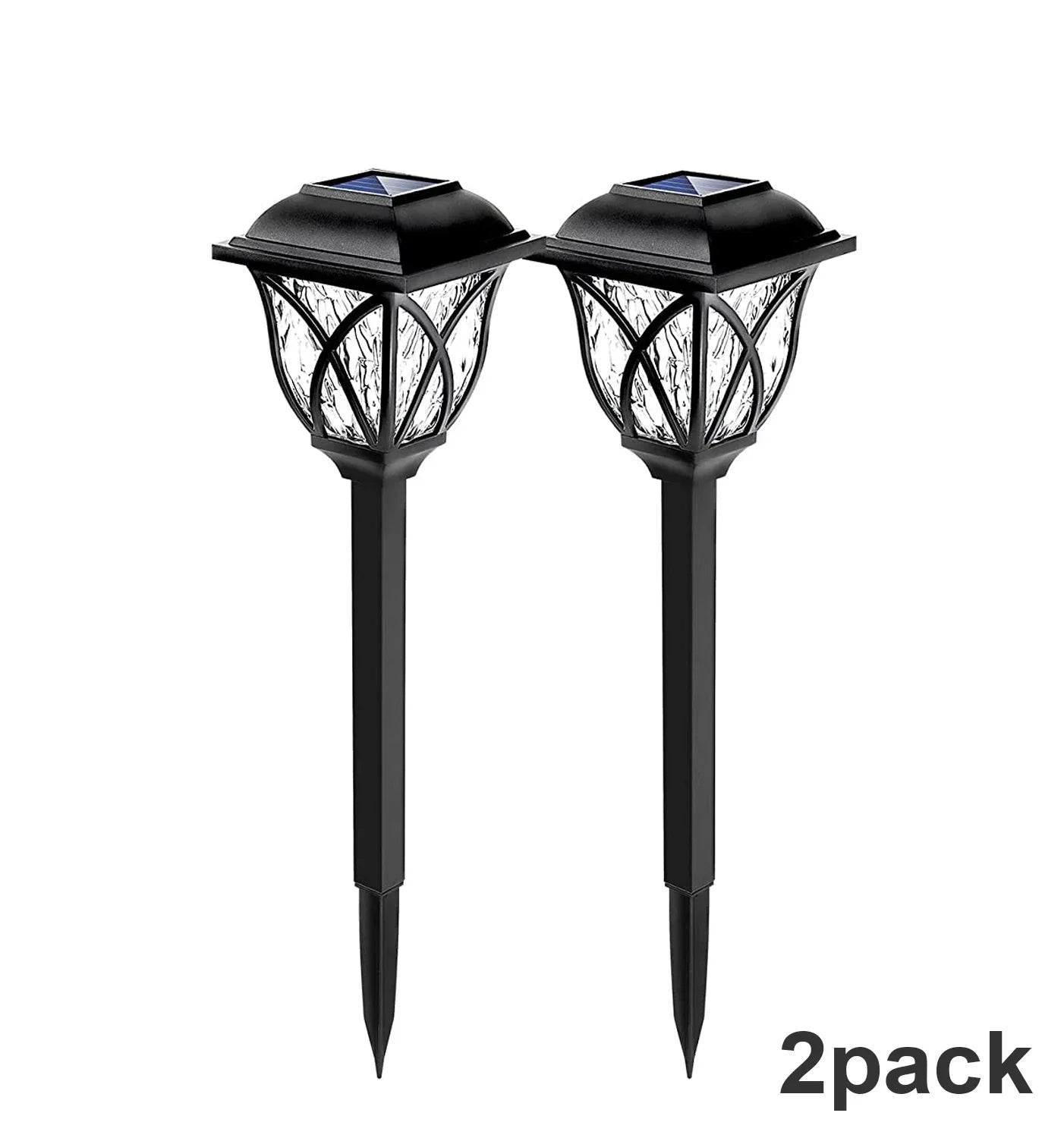 10 Pack Solar Waterproof Pathway Lights