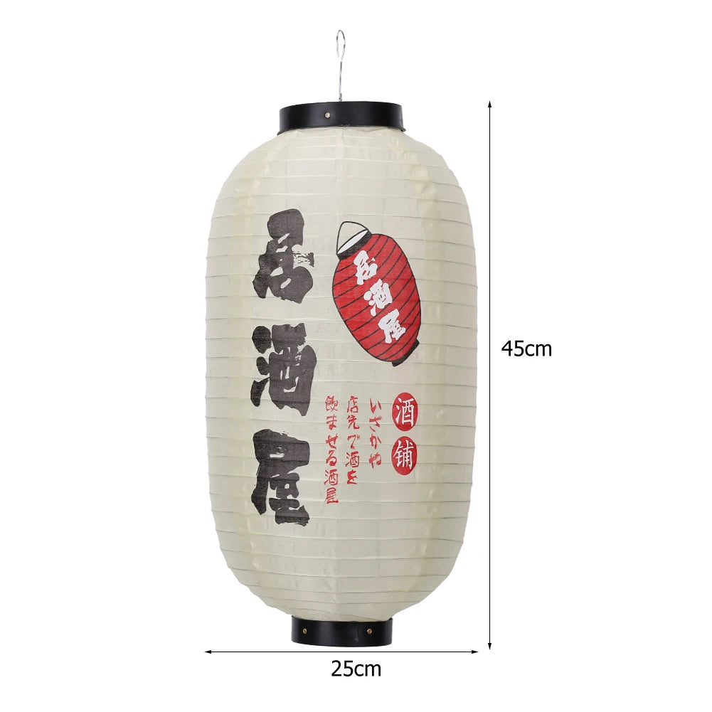 10 Inch Traditional Hanging Waterproof Asian Paper Lanterns