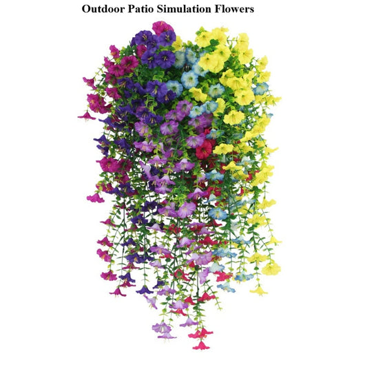 New Artificial Hanging Flowers and Plant Decoration 2025 UV-resistant and Realistic Room Decor