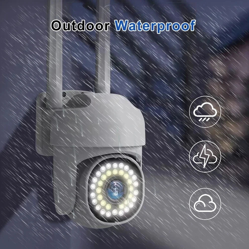 Wifi 3MP 5MP WiFi PTZ Camera Outdoor Security Camera  Auto Tracking