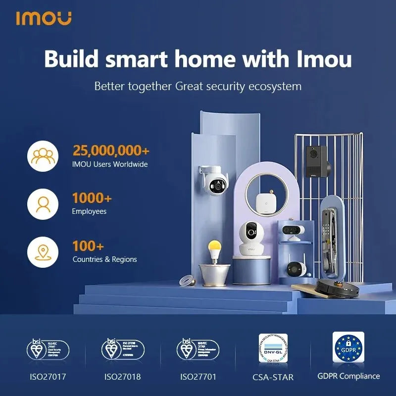 IMOU Cruiser Dual 8MP Dual Lens Outdoor  Camera Home Security IP Camera AI Human & Vehicle Detection Surveillance Camera